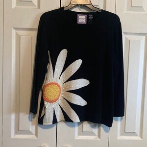 Sunshine Lightweight Spring Sweater by Michael Simon…size L